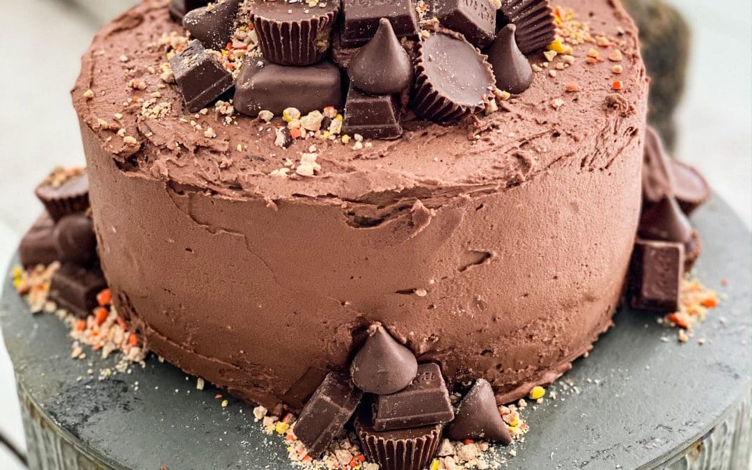 Father’s Day Chocolate Candies Cake