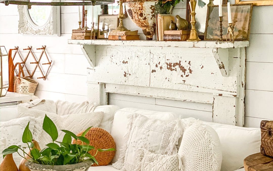 Create Simple Fall Mantel Decor with These 3 Unique Home Accessories