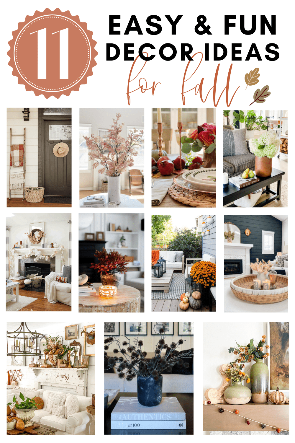Create Simple Fall Mantel Decor with These 3 Unique Home Accessories ...