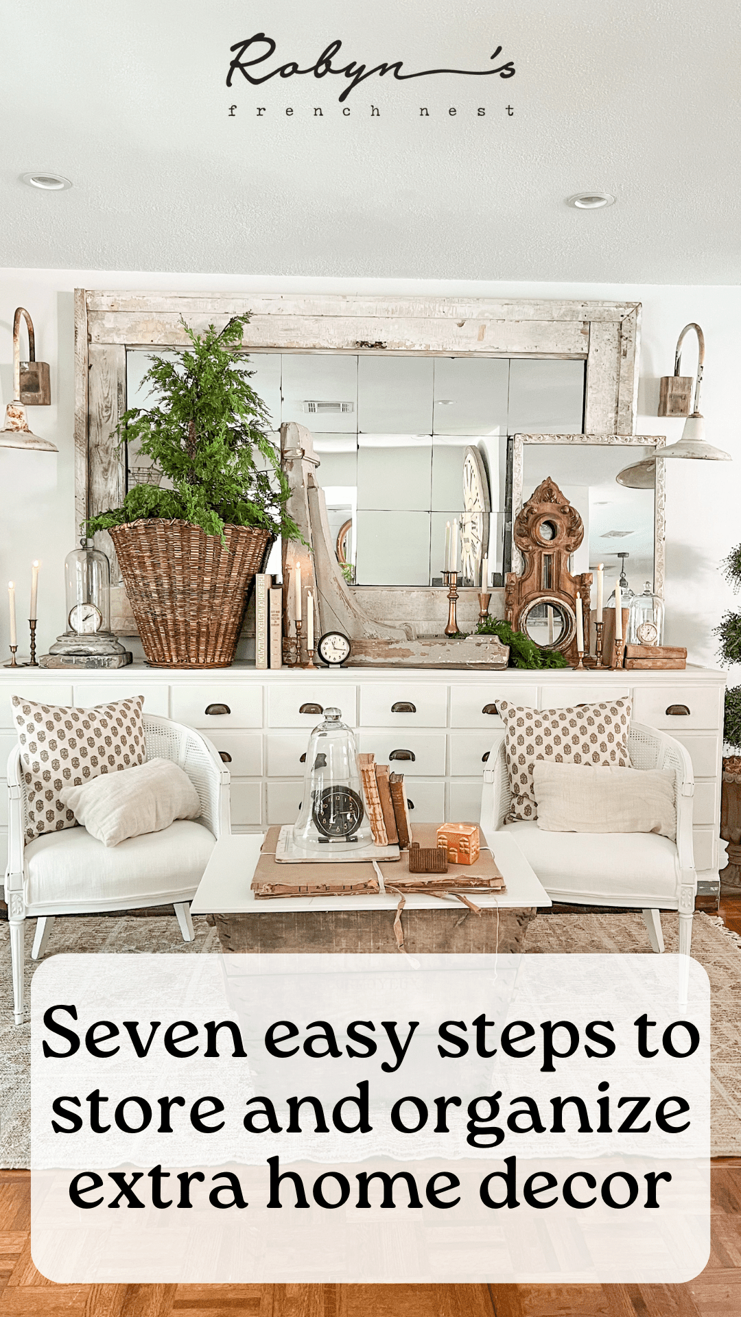How I Organize and Store My Home Decor - Love Grows Wild