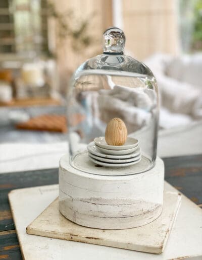 5 Beautiful and Easy Ways to Style a Glass Cloche for Spring - Robyn's ...