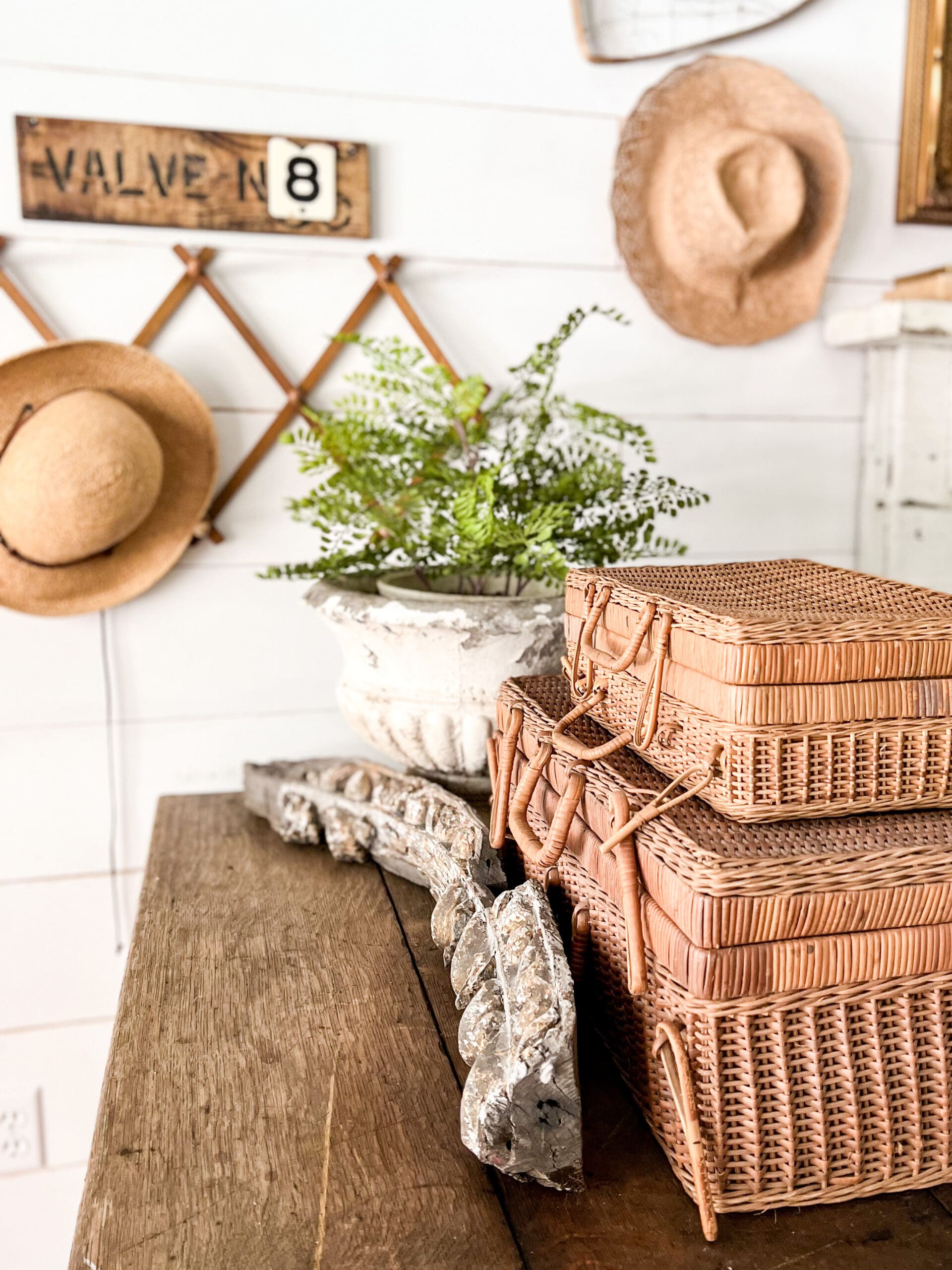 Easy and Inexpensive Ways to Spruce Up Simple Belly Baskets  Little House  of Four - Creating a beautiful home, one thrifty project at a time.