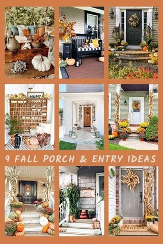 9 Fall Porch and Entryway Decor Ideas for Your Home