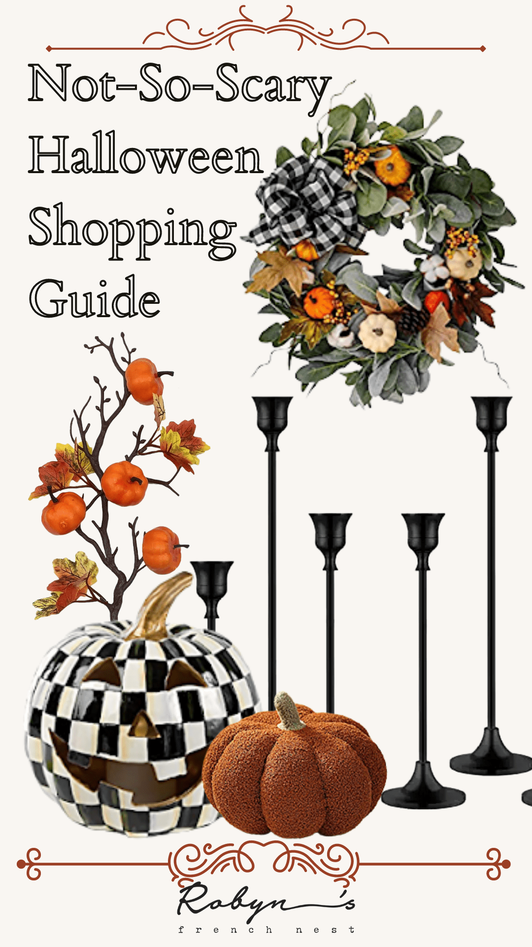 The 23 Best Neutral Halloween Decorations for Not-Scary Style