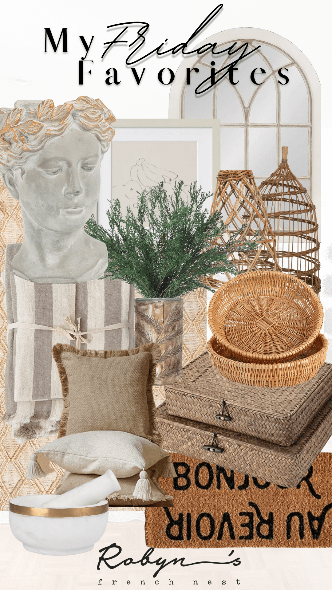 Friday Favorites- Neutral Decor for Every Season
