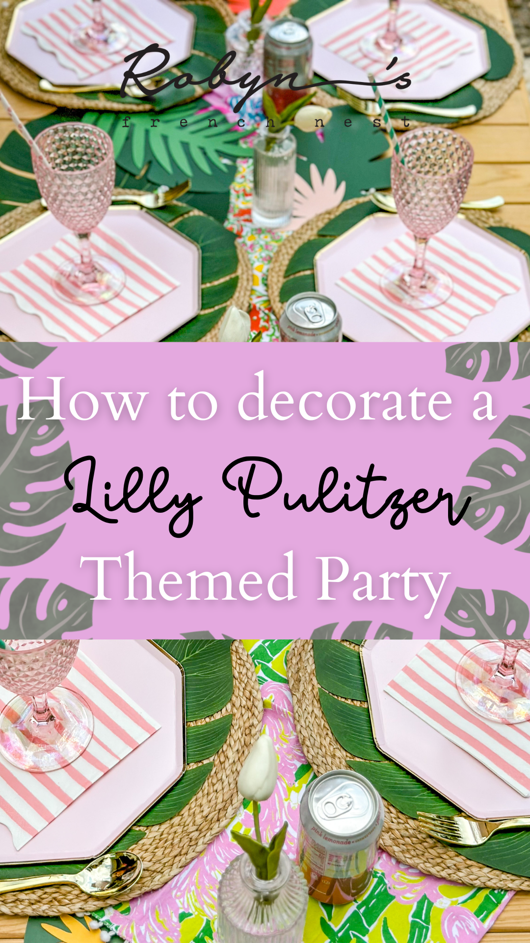 How to Plan a Special Lilly Pulitzer Inspired 13th Birthday Spa Party