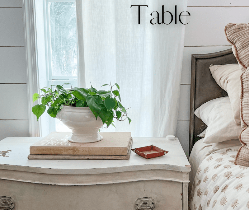 Best Ideas to Style Nightstands or a Small Bedside Table