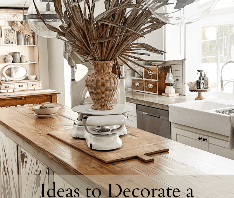 Ideas to Style an Antique Scale in Vintage Kitchen Decor