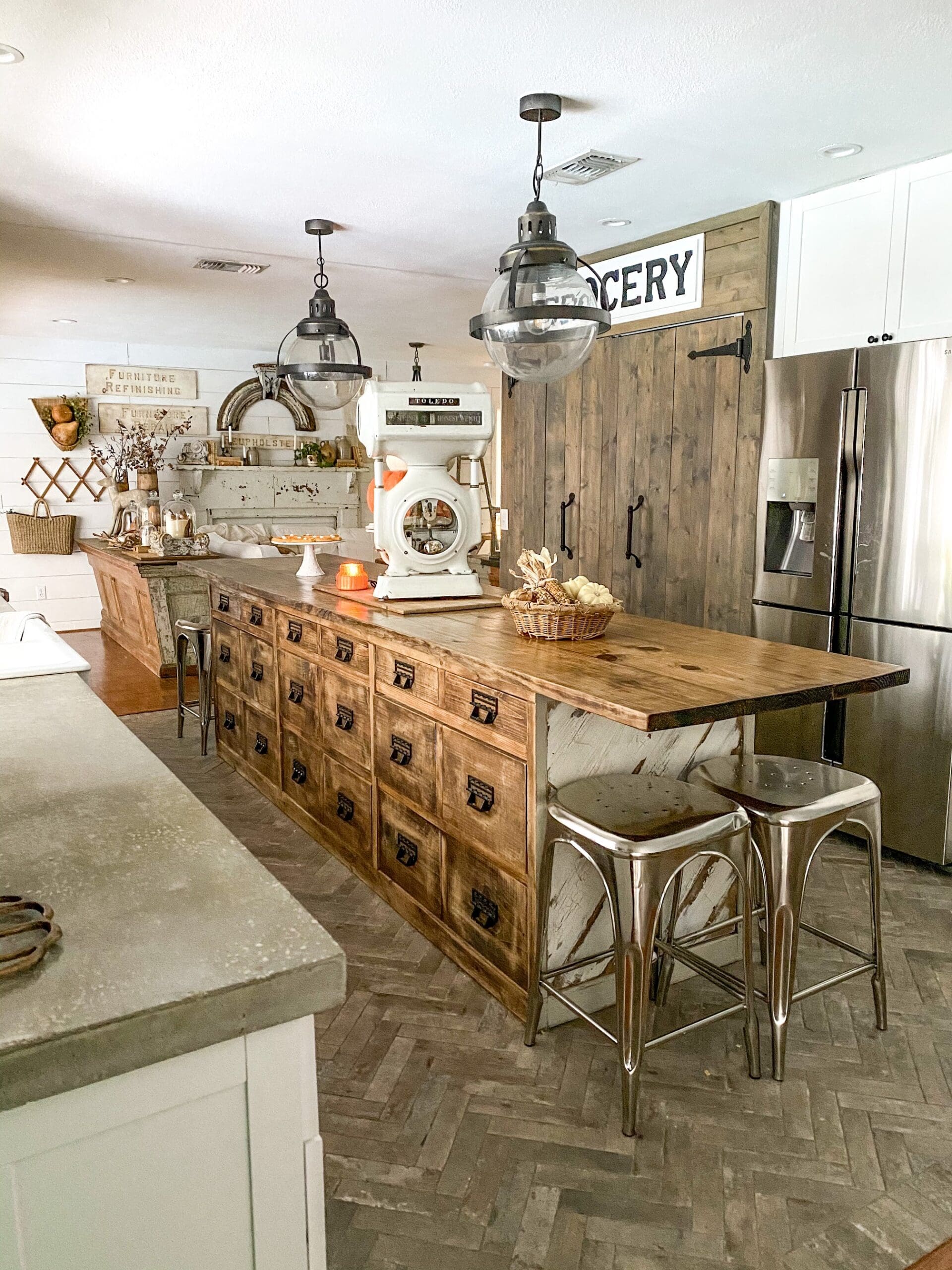 Using Antique and Vintage Kitchen Items