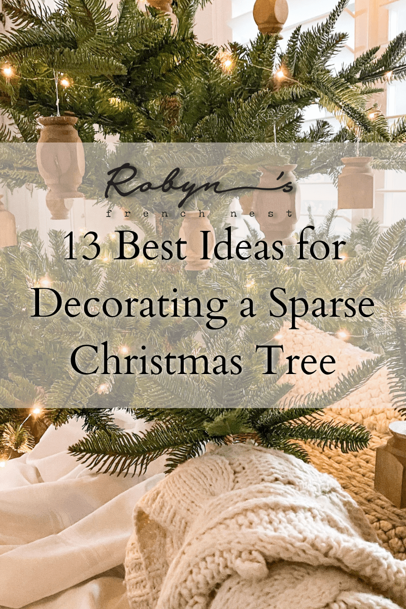 13 Best Ideas for Decorating a Sparse Christmas Tree
