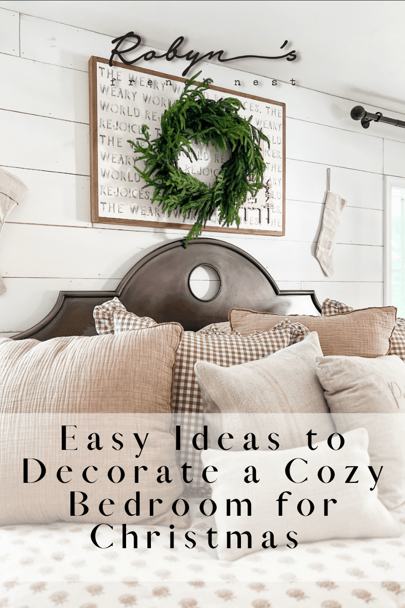Easy Ideas to Decorate a Cozy Bedroom for Christmas