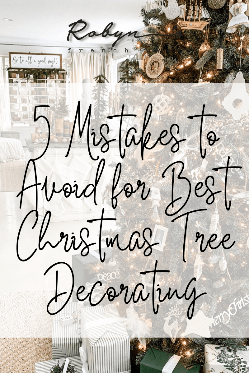 5 Mistakes to Avoid for the Best Christmas Tree Decorating Ideas
