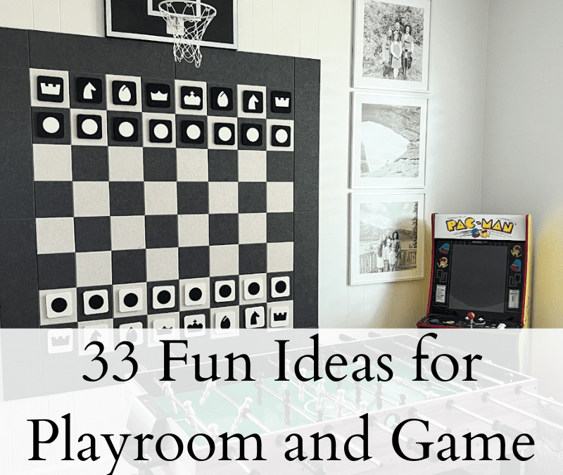 33 Easy and Fun Ideas for DIY Playroom Wall Decor for Kids