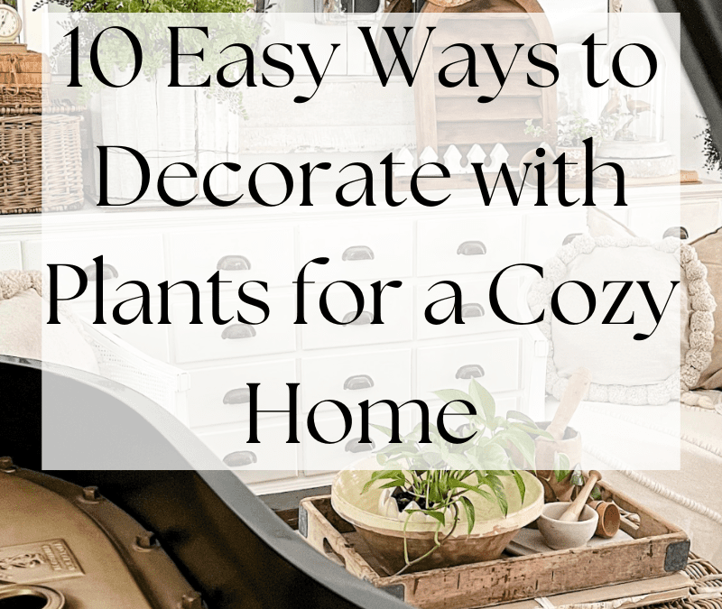 10 Easy Ways to Decorate with Plants for a Cozy Home