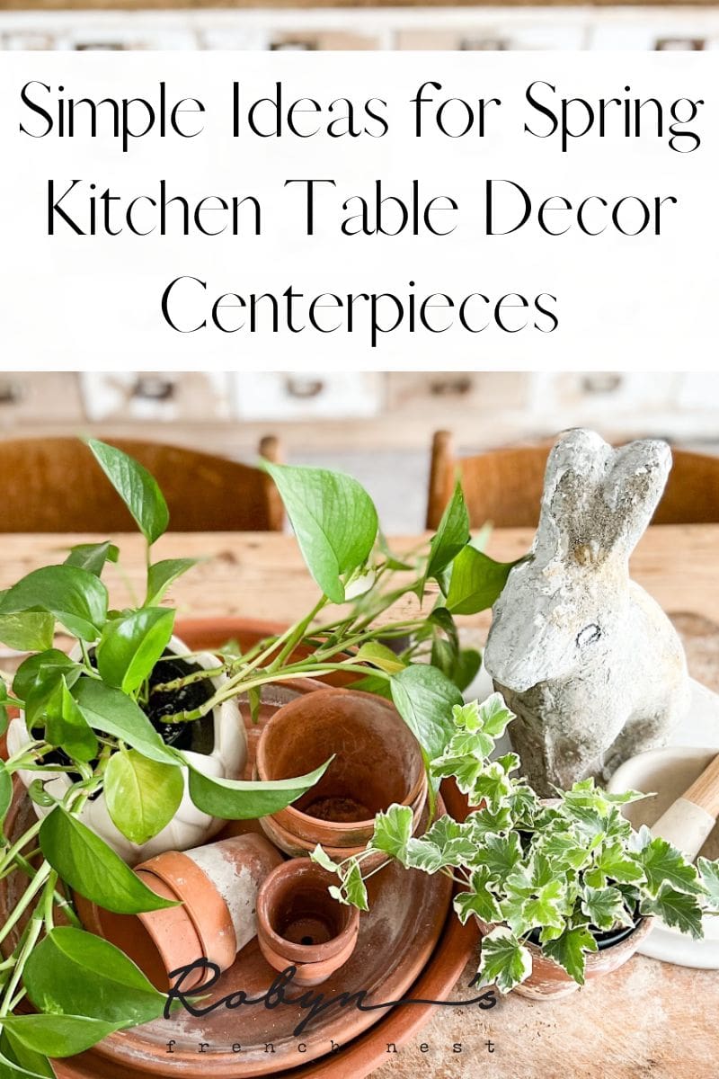 Simple Ideas for Spring Kitchen Table Decor Centerpieces